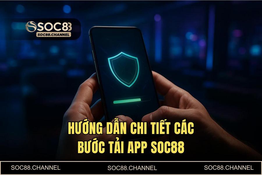 Hướng dẫn chi tiết các bước thực hiện tải app SOC88 chuẩn quy trình 2026