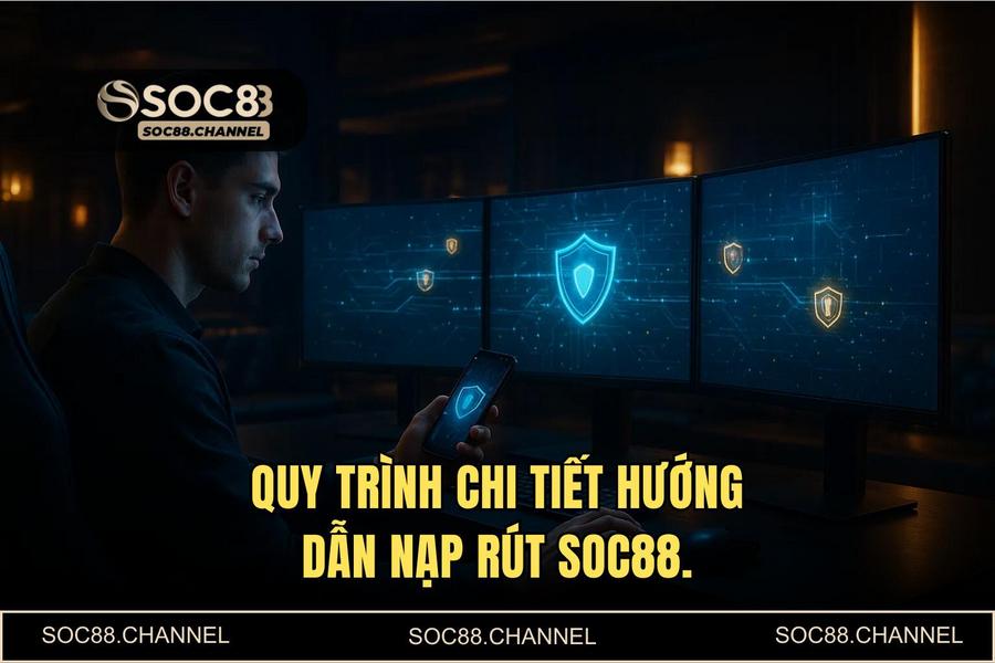 Quy trình chi tiết thực hiện giao dịch tại SOC88